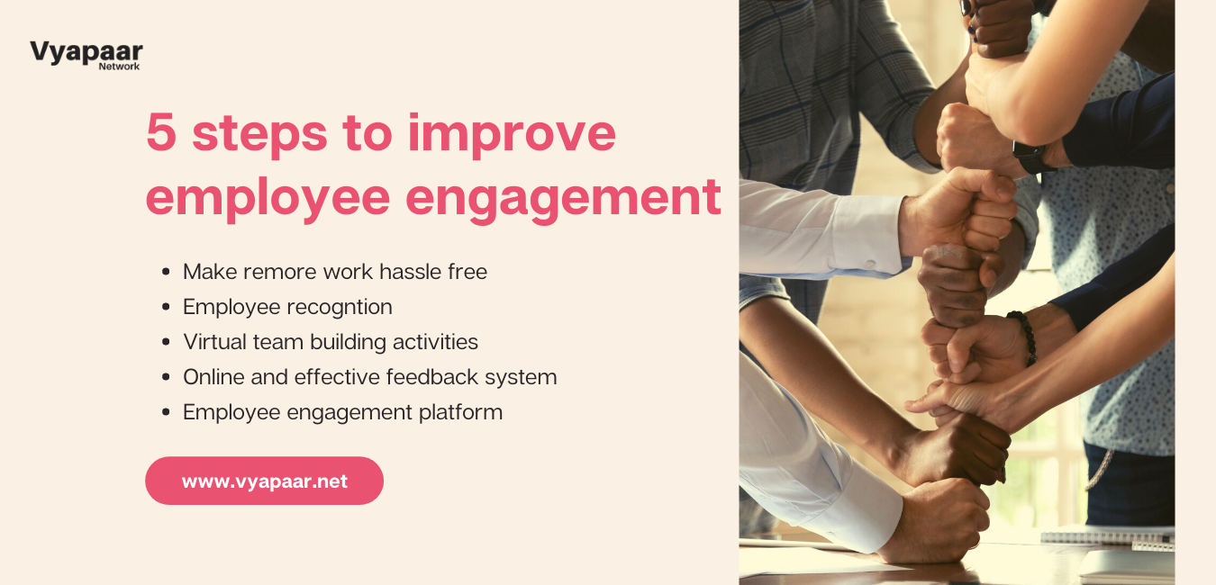 5 steps to improve employee engagement by HR decision makers